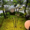 LED mushroom lawn lights, garden homestay atmosphere lights, villa garden flower bed decorative lights, outdoor waterproof ground insert lights details Picture